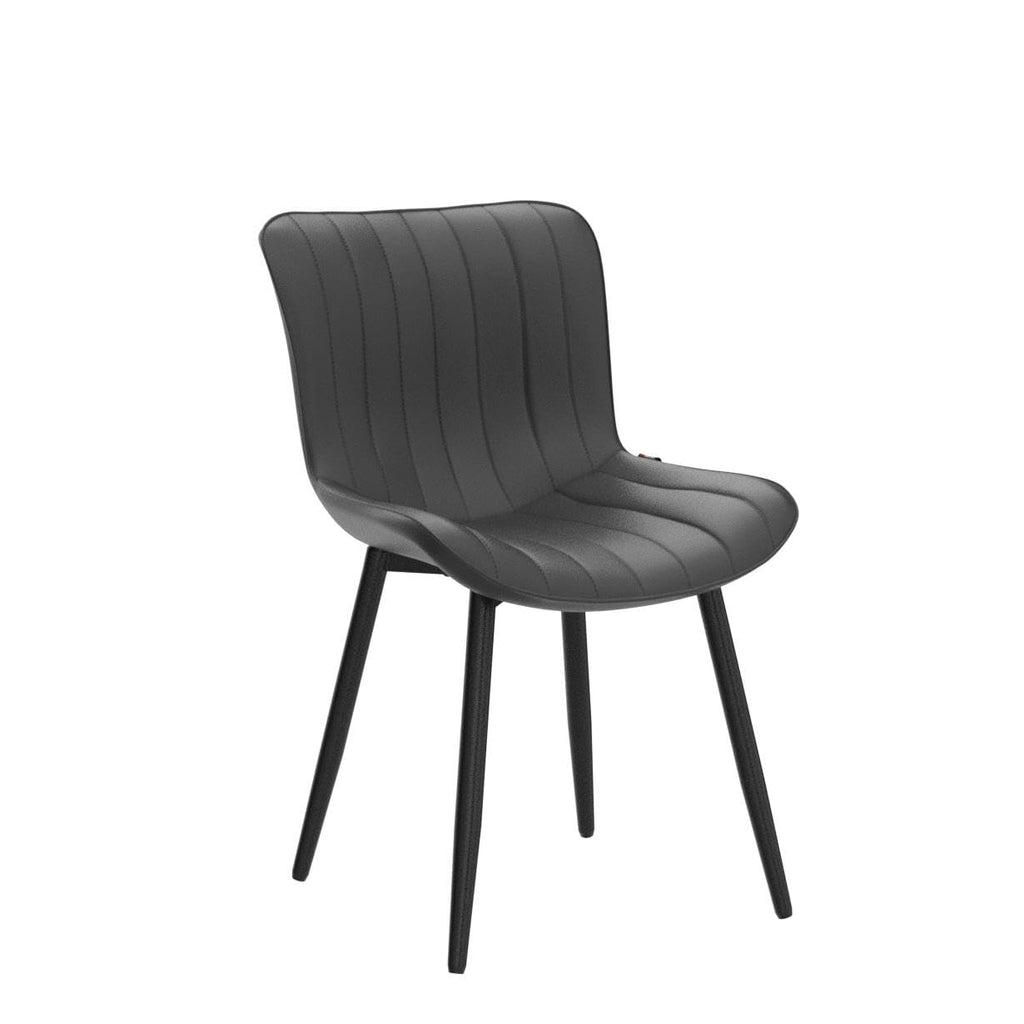 Black Dining Chairs Set of 2 W909600