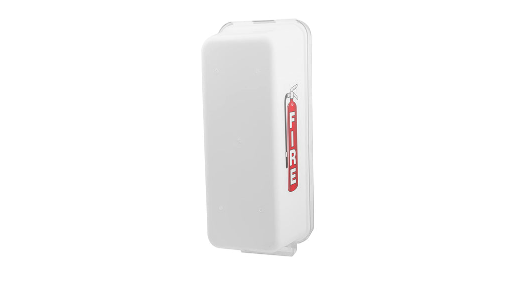 3 Pack White Wall-Mounted Fire Extinguisher Cabinet with Clear Pull-Cover Z341