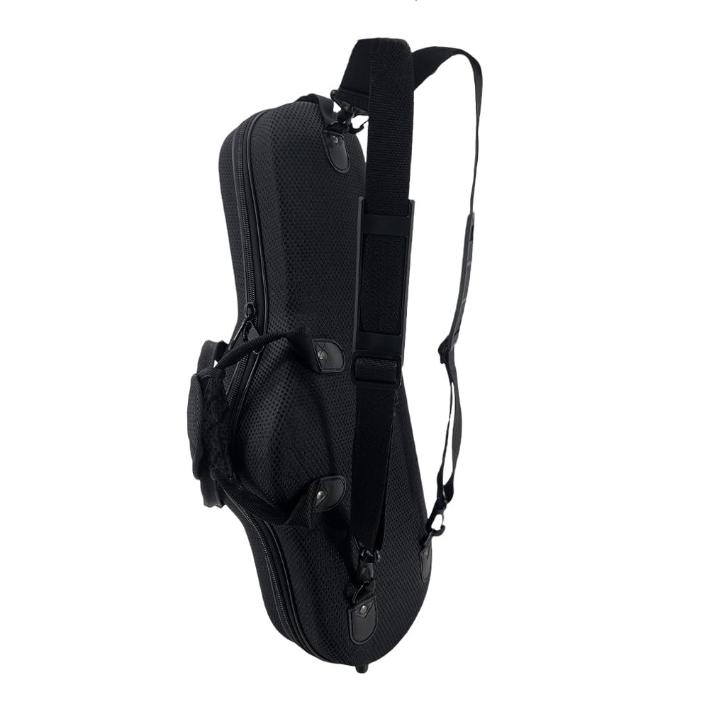 Alto Saxophone Case, Nylon with Backpack Straps, Lightweight Gig Bag H83581