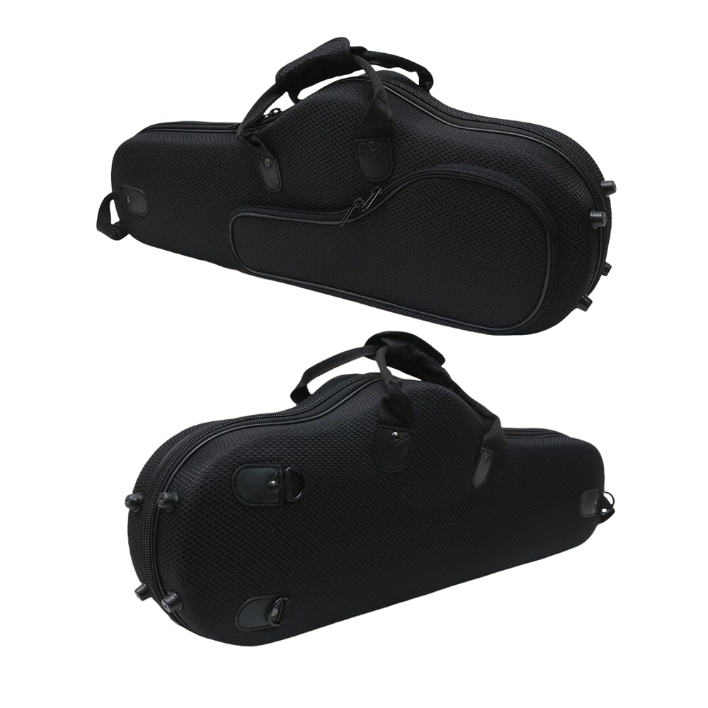 Alto Saxophone Case, Nylon with Backpack Straps, Lightweight Gig Bag H83581