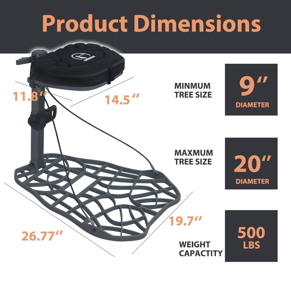 Aluminum Hang On Tree Stand J6060