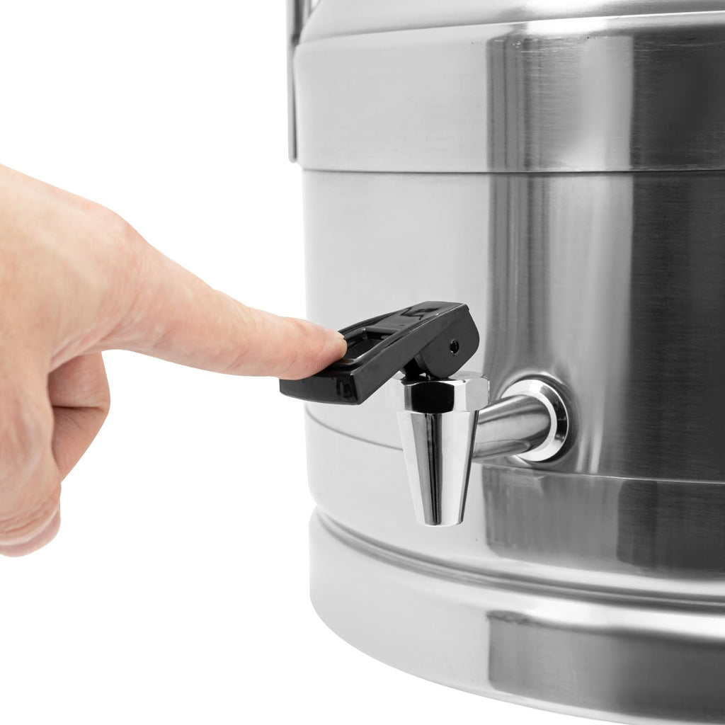 Stainless Steel Milk Can with Faucet, 20L Silicone Sealed Lid D166972