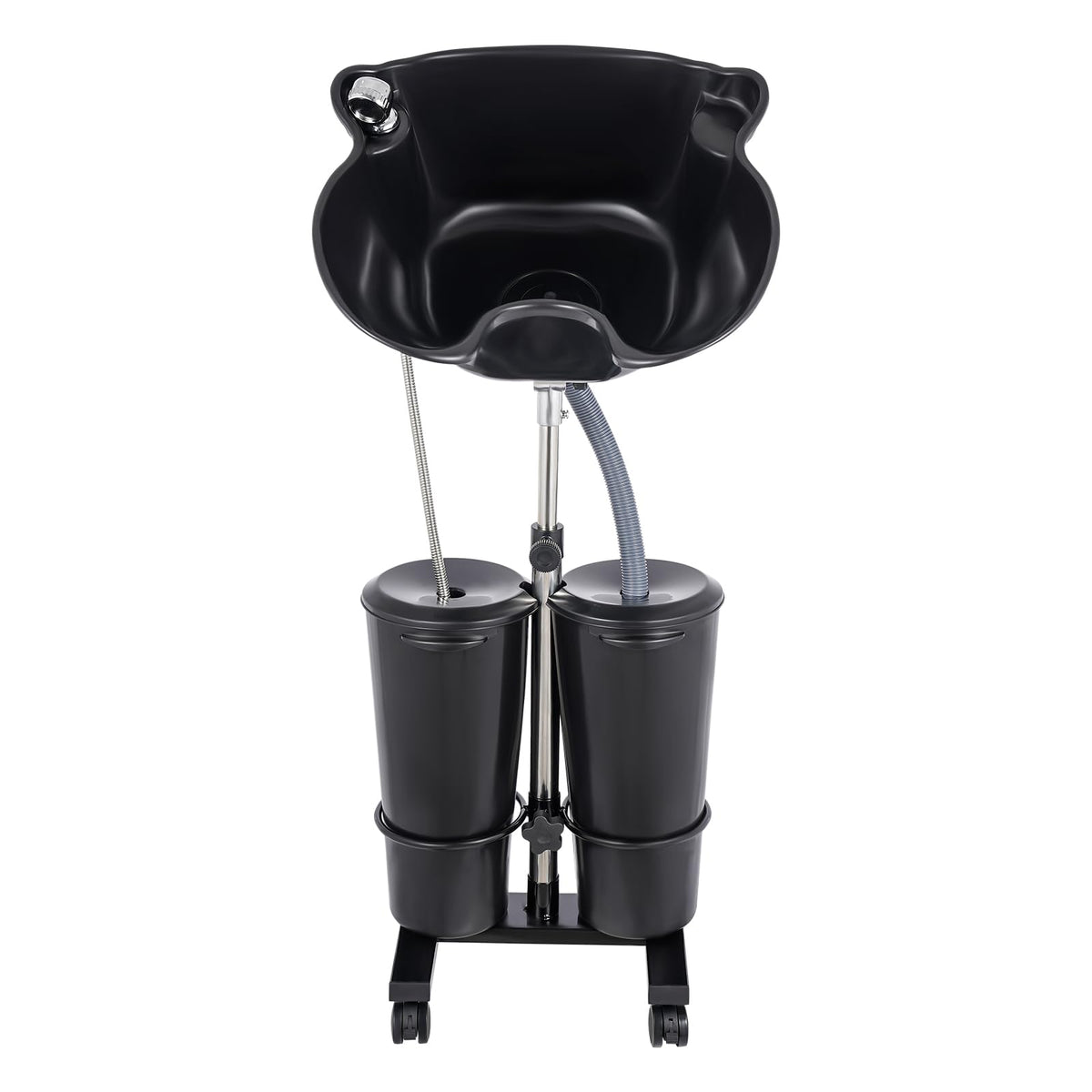 Portable Shampoo Bowl with Pump and 2 Water Tanks R4603