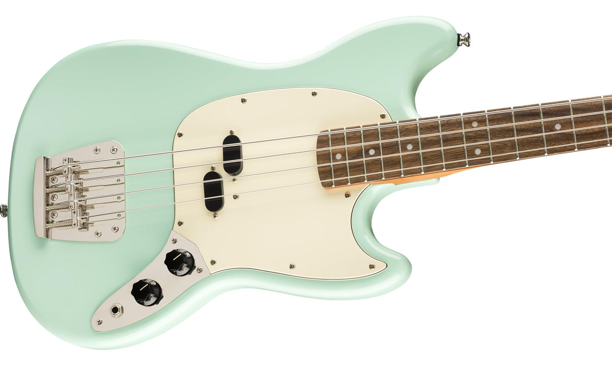 Surf Green Electric Bass Guitar with Instrument Cable, Tuner, Strap Y9858