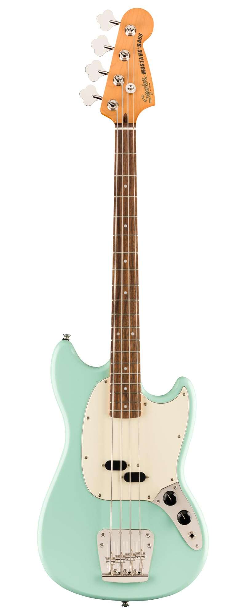 Surf Green Electric Bass Guitar with Instrument Cable, Tuner, Strap Y9858
