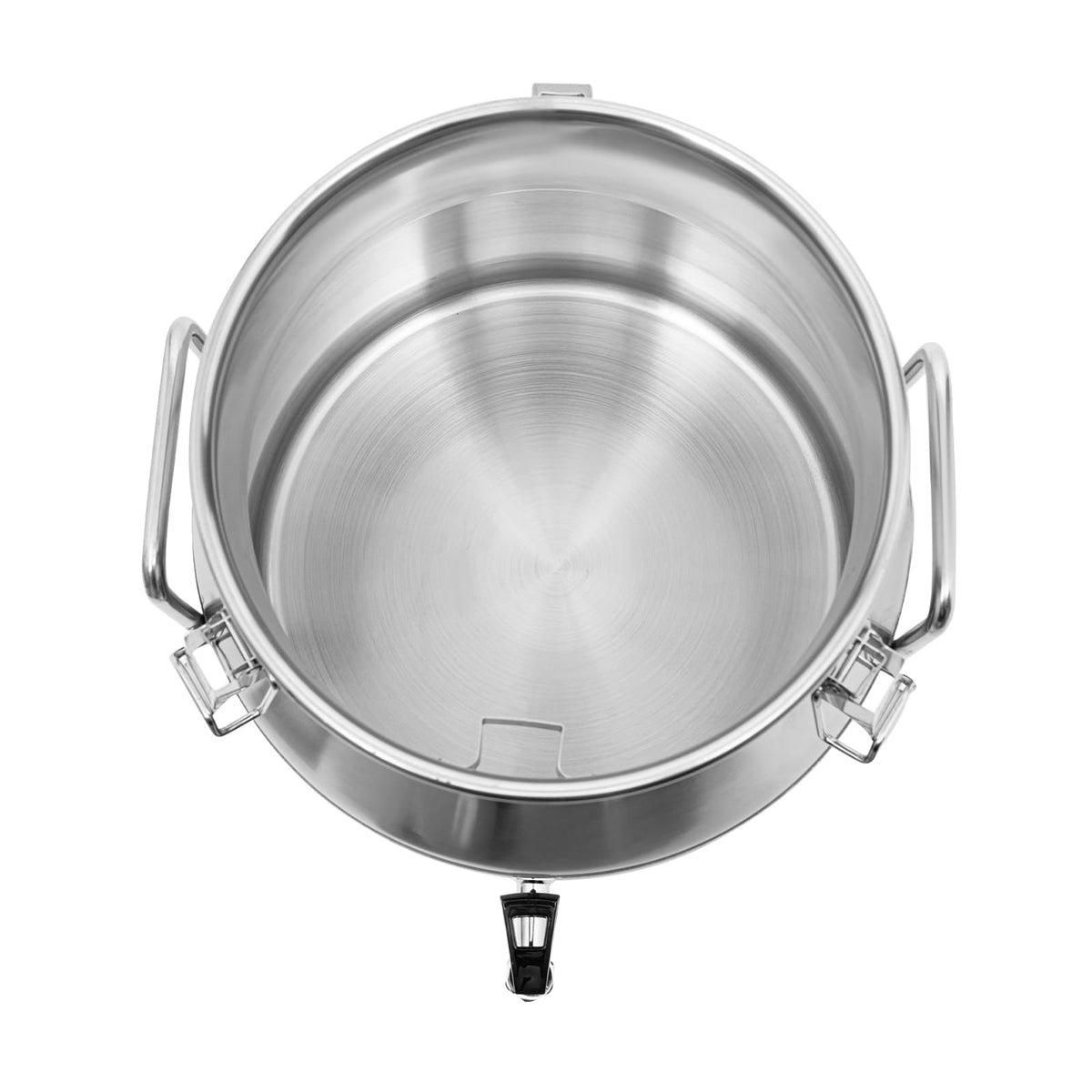 Stainless Steel Milk Can with Faucet, 20L Silicone Sealed Lid D166972