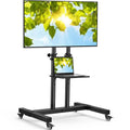 Rolling TV Stand on Wheels for 32-83 Inch Screens up to 110lbs E571