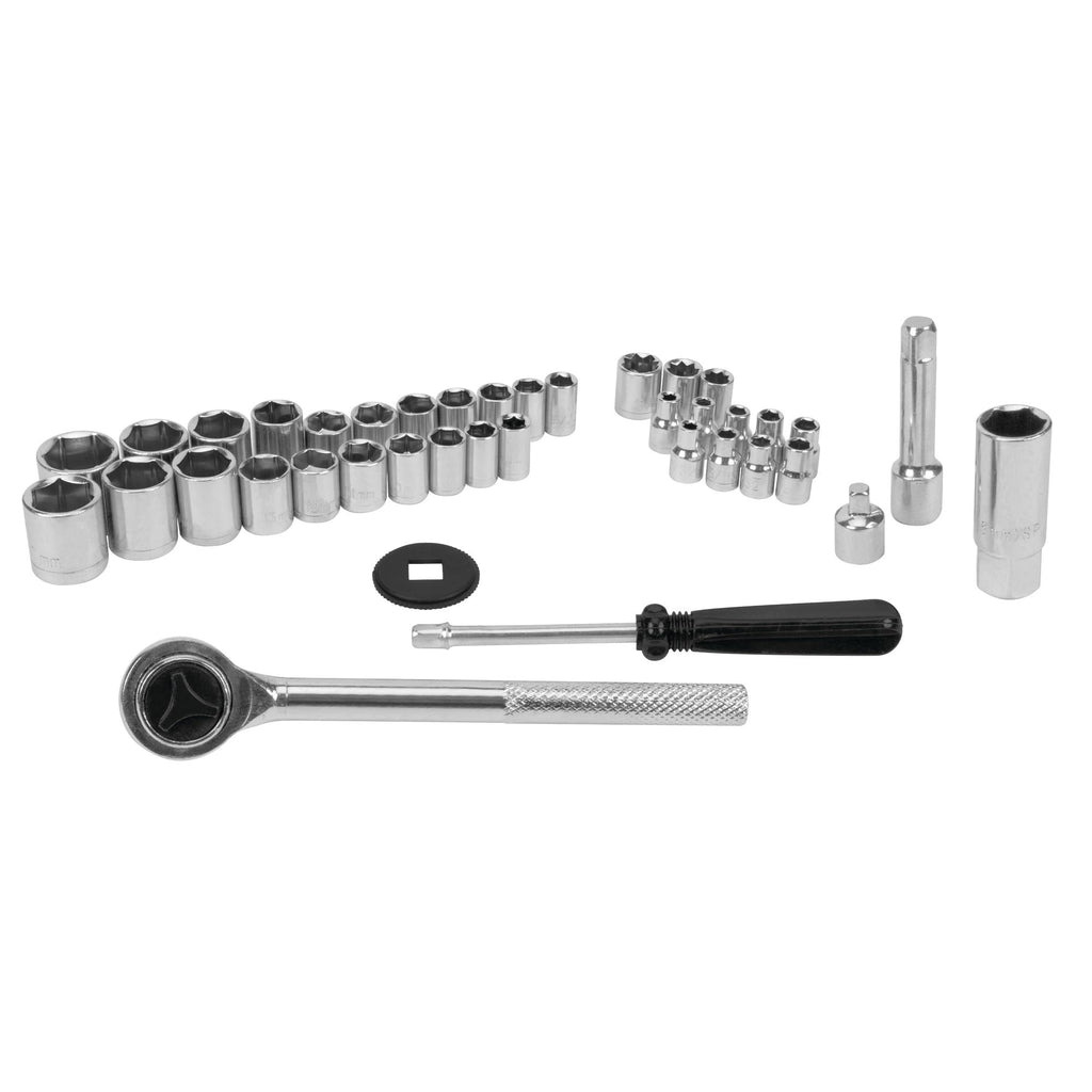 40-Piece SAE and Metric Socket Wrench Set T686