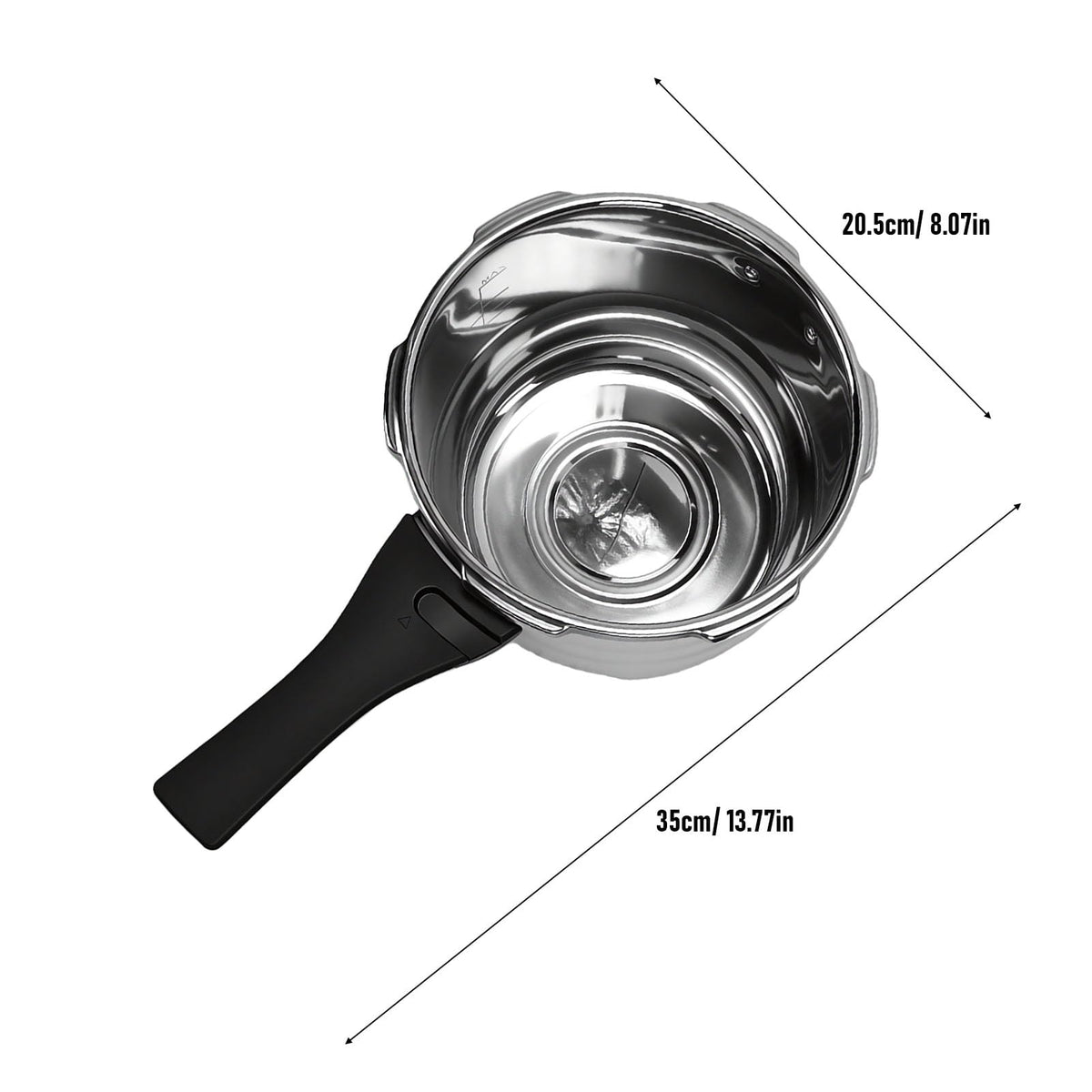 3L Stainless Steel Pressure Cooker W5149