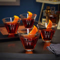 Stemless Martini Glasses Set of 4 L616