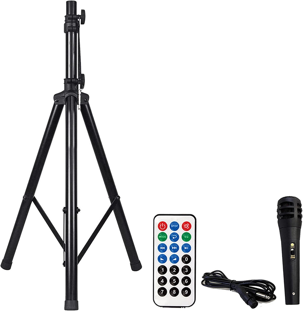 15" Powered Portable PA Speaker System Combo Set W964