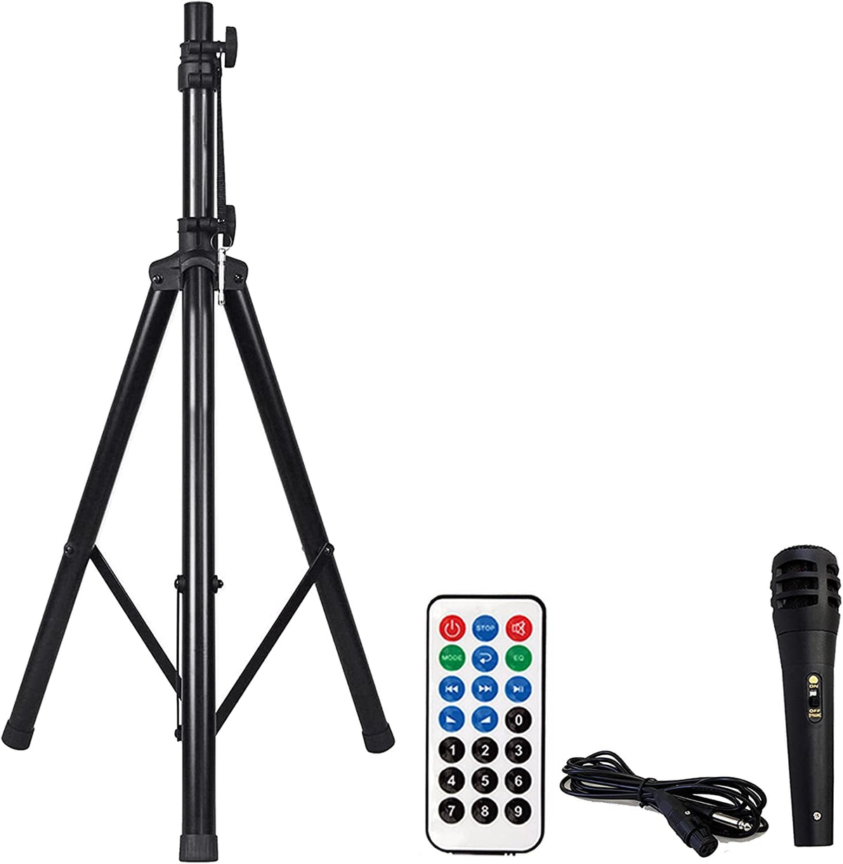 15" Powered Portable PA Speaker System Combo Set W964
