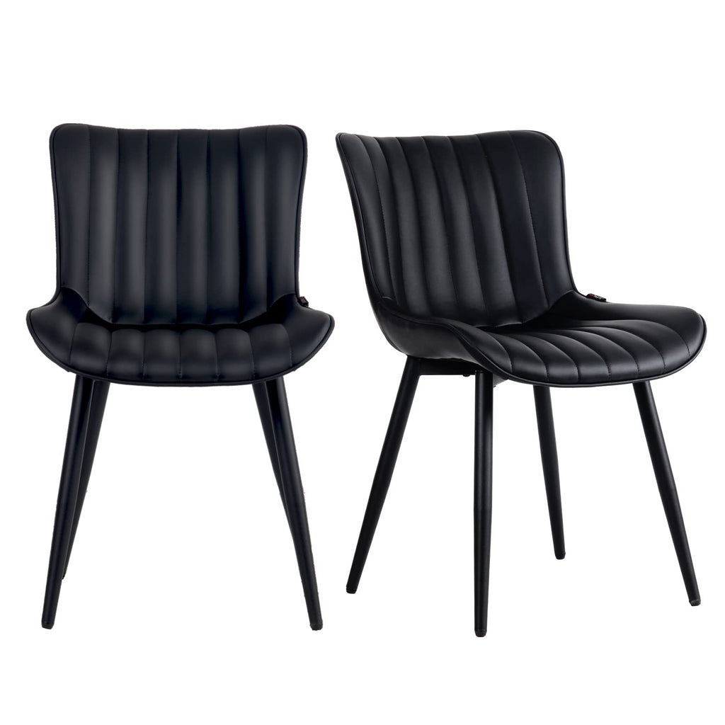 Black Dining Chairs Set of 2 W909600