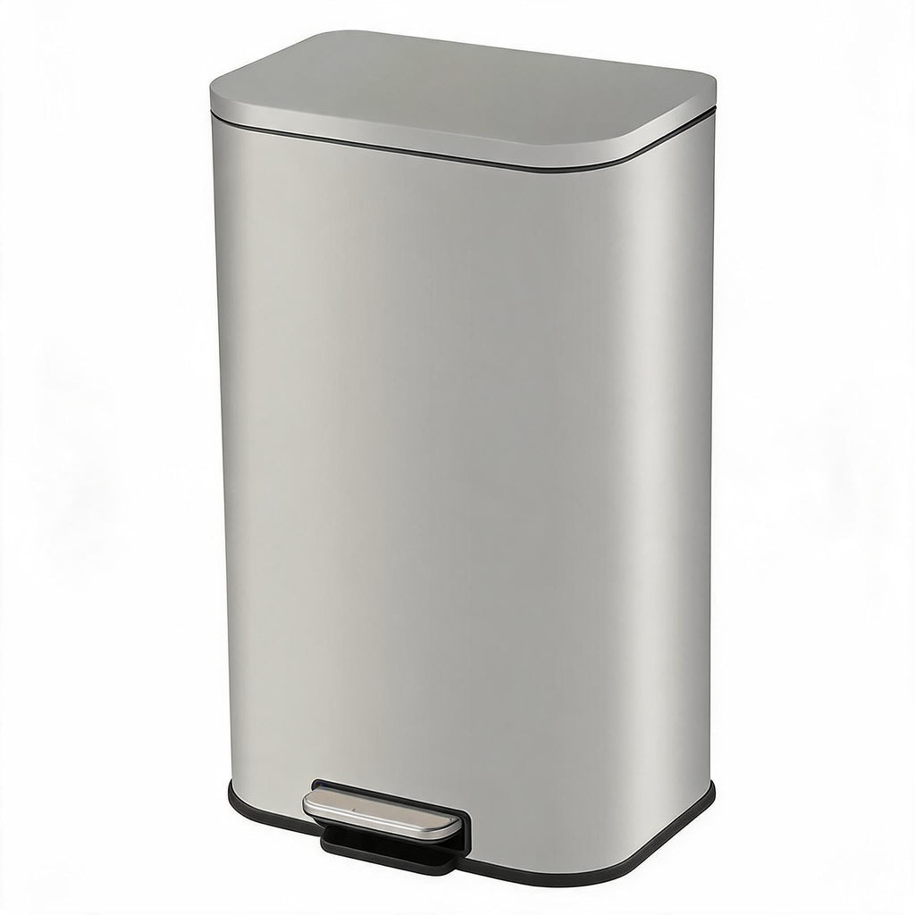 13.2 gal Stainless Steel Step Trash Can G3687