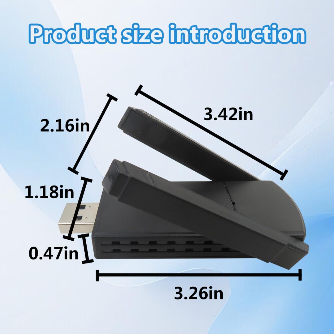 AC1300Mbps USB 3.0 Dual Band Wireless WiFi Adapter D532