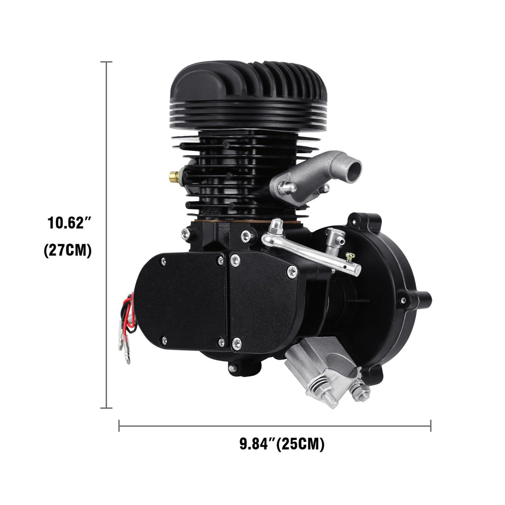 2 Stroke 100cc Bicycle Gasoline Engine Kit Black K41663