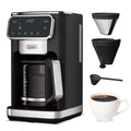12-Cup Coffee Maker with Glass Carafe D88132