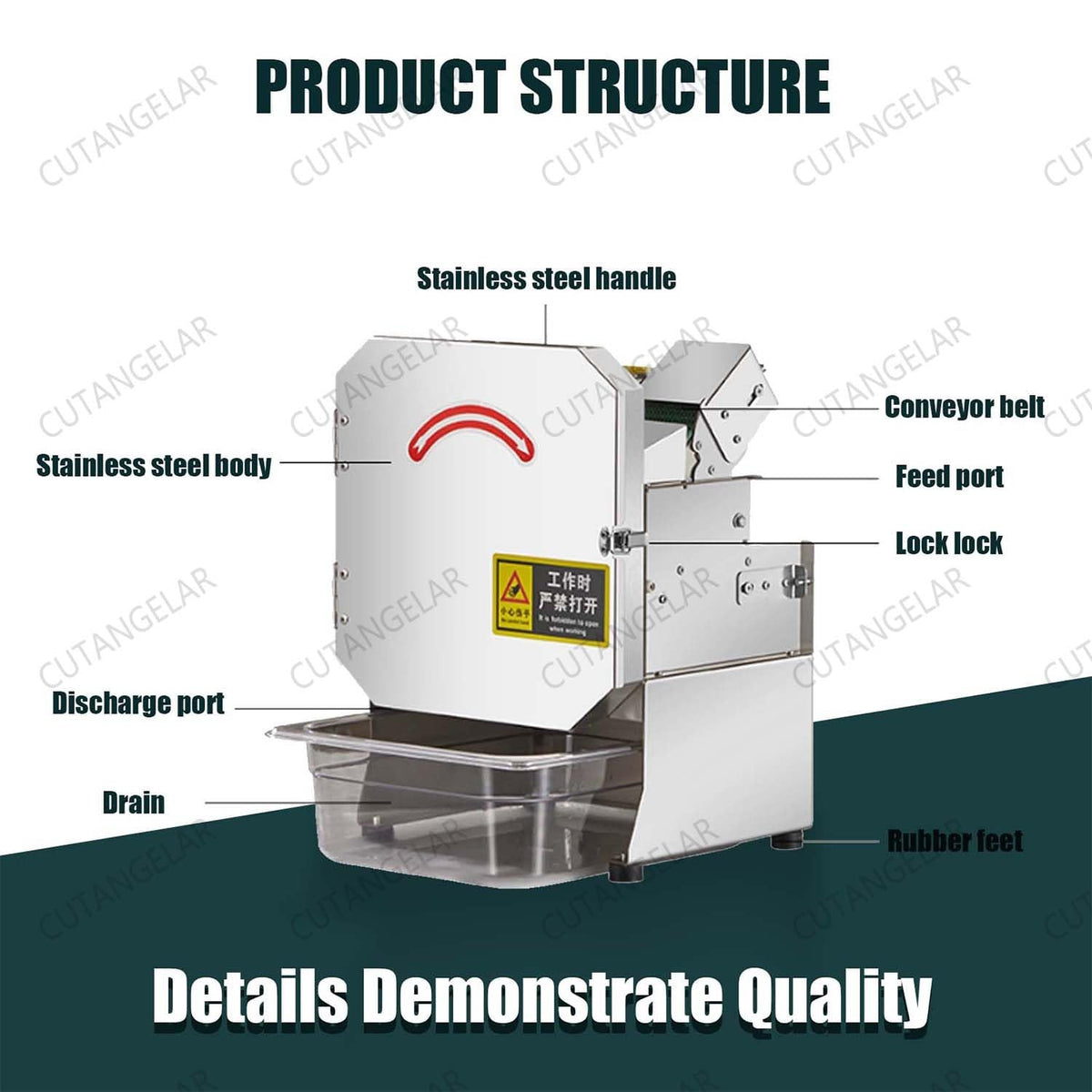 Compact Electric Vegetable Cutter R8086