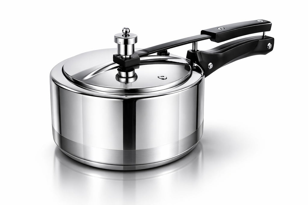 3 Litre Triply Stainless Steel Pressure Cooker V825