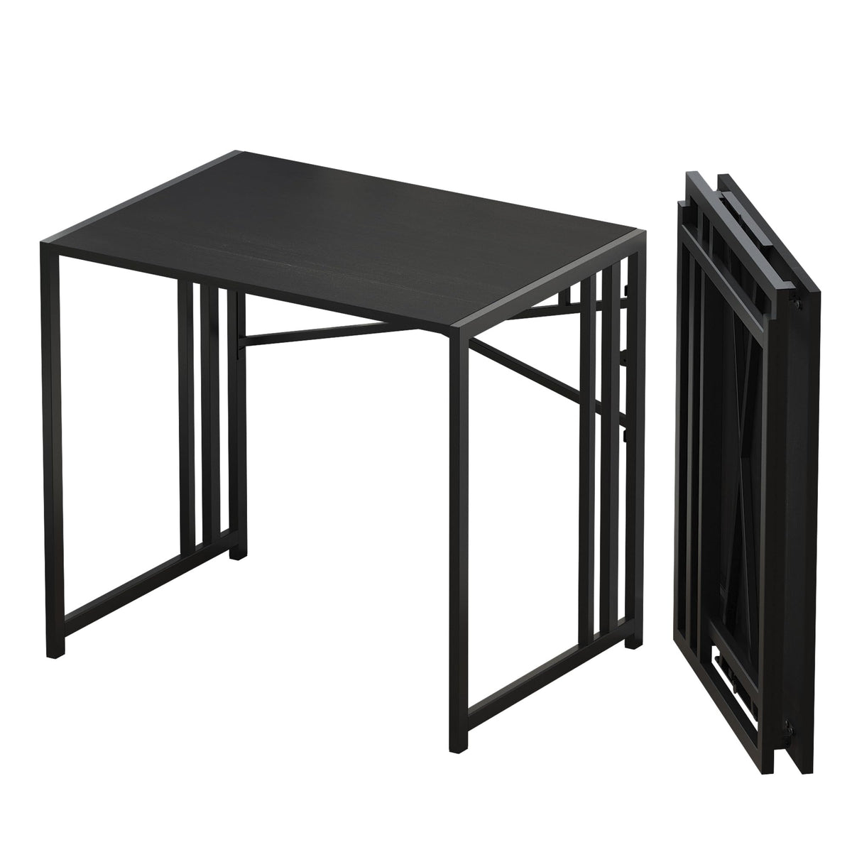 Folding Computer Desk 32 inch Black N9806