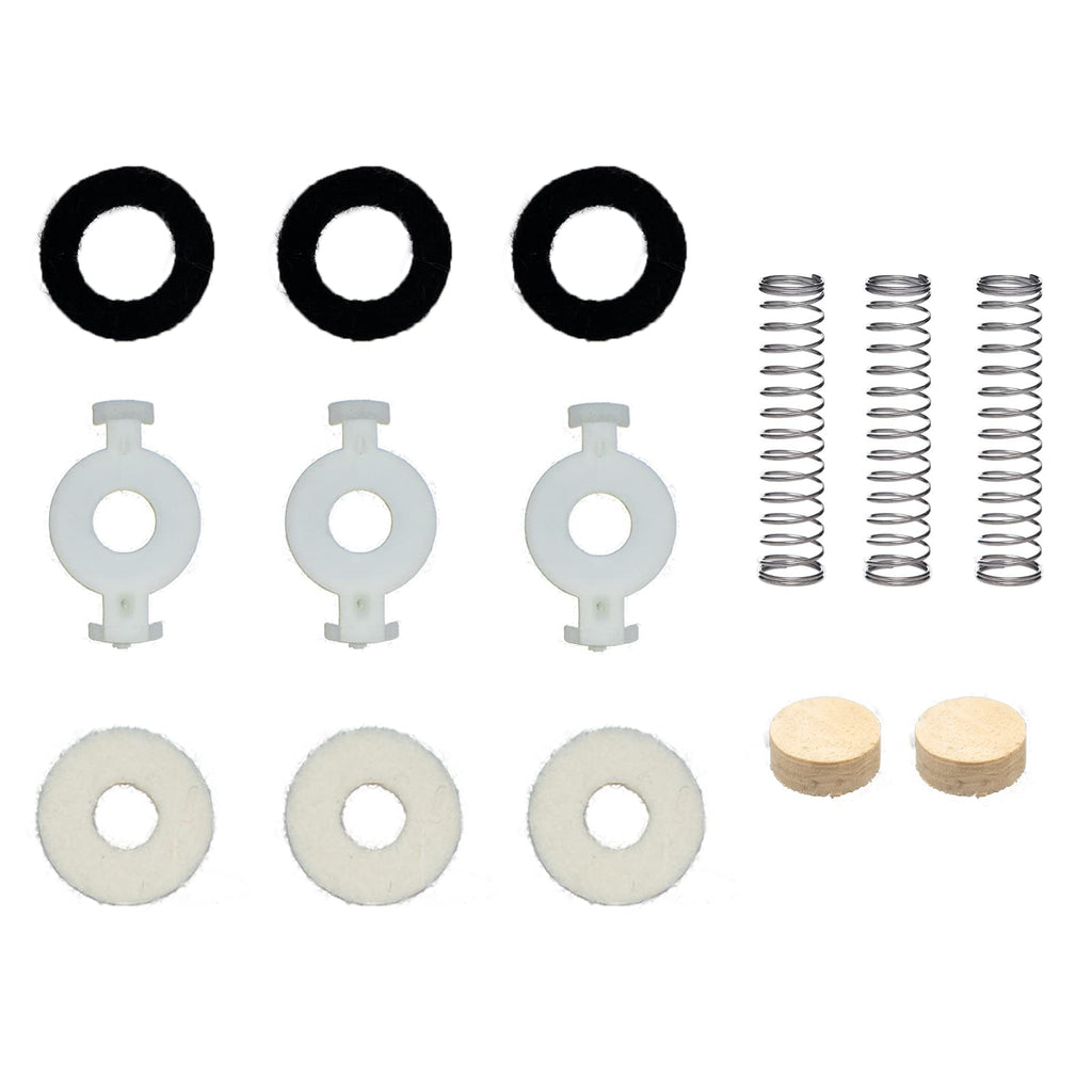 Trumpet Valve Repair Kit with Springs Felts and Cork Pads I505