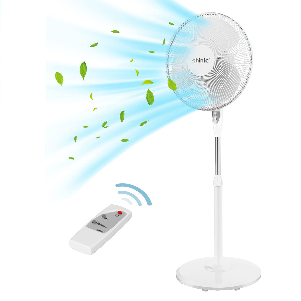 16'' Oscillating Pedestal Fan with Remote V2524