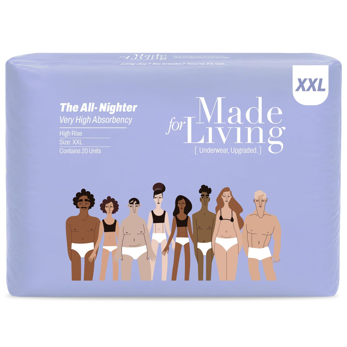 Overnight Adult Pull Up Women/Men XXL 20 Ct I272116