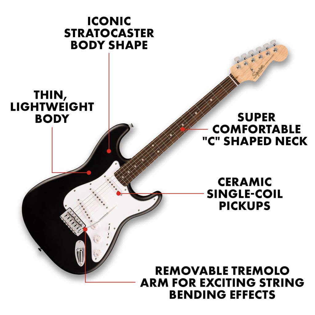 Black Electric Guitar E35126