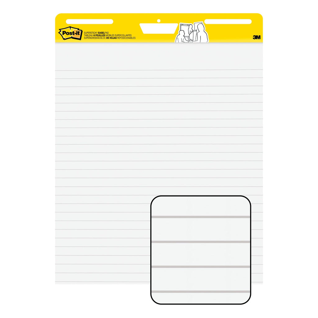 Lined Easel Pad, 25 in x 30 in, 30 Sheets P252600
