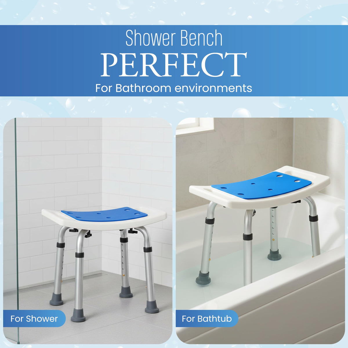 Shower Chair and Bathtub Bench C1306
