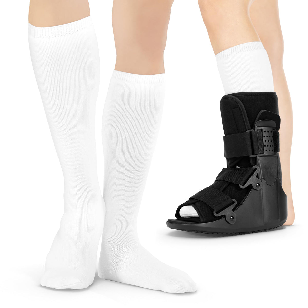 1 Pair White Tube Sock Liners M122307
