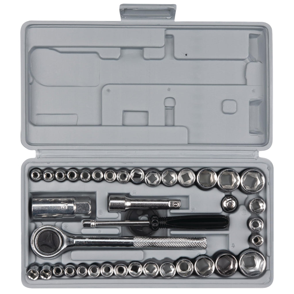40-Piece SAE and Metric Socket Wrench Set T686