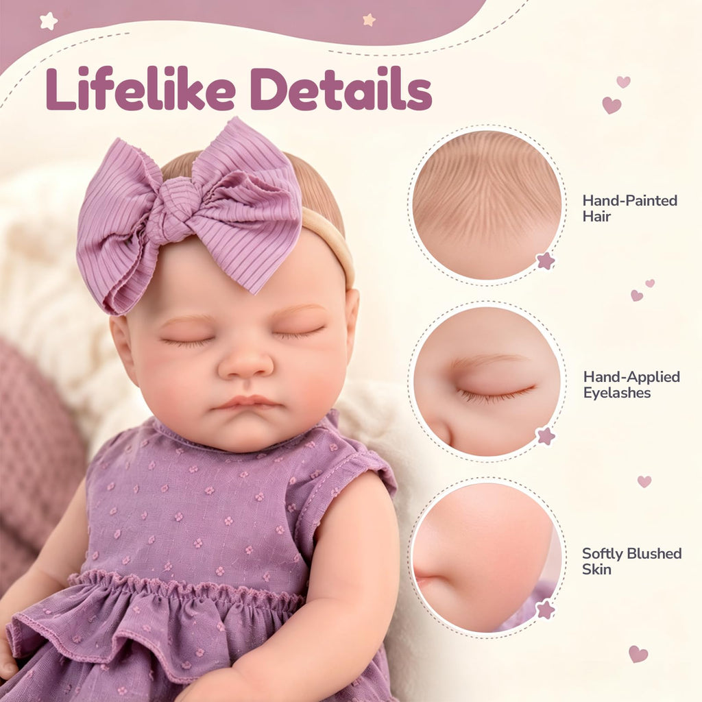20-Inch Baby Girl Dolls M930