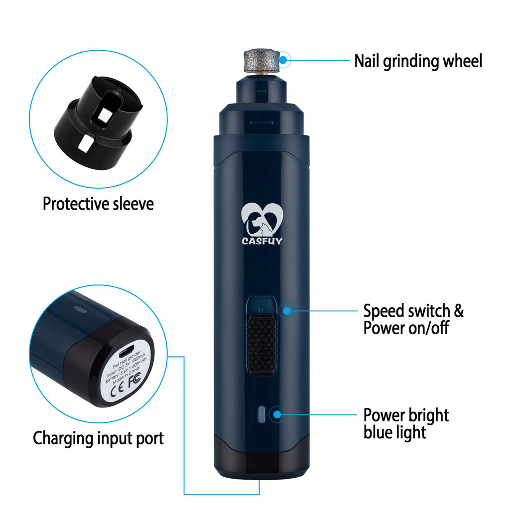 2-Speed Electric Pet Nail Grinder Z7381