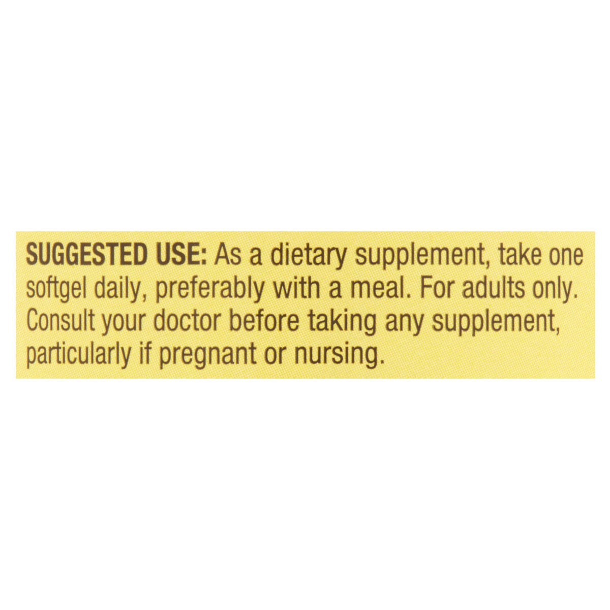 Omega-3 500 mg Fish Oil Dietary Supplements G2389