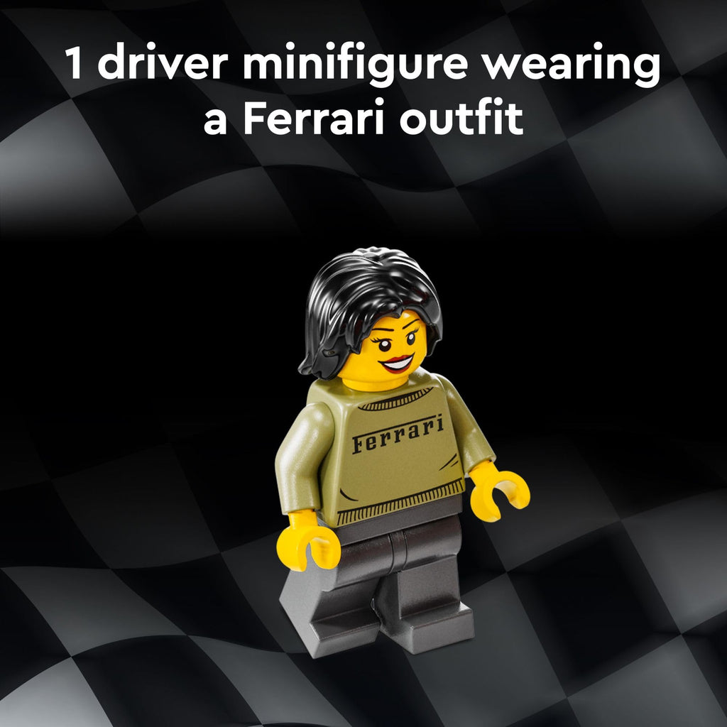 Toy Car Model Building Set with Driver Minifigure X465