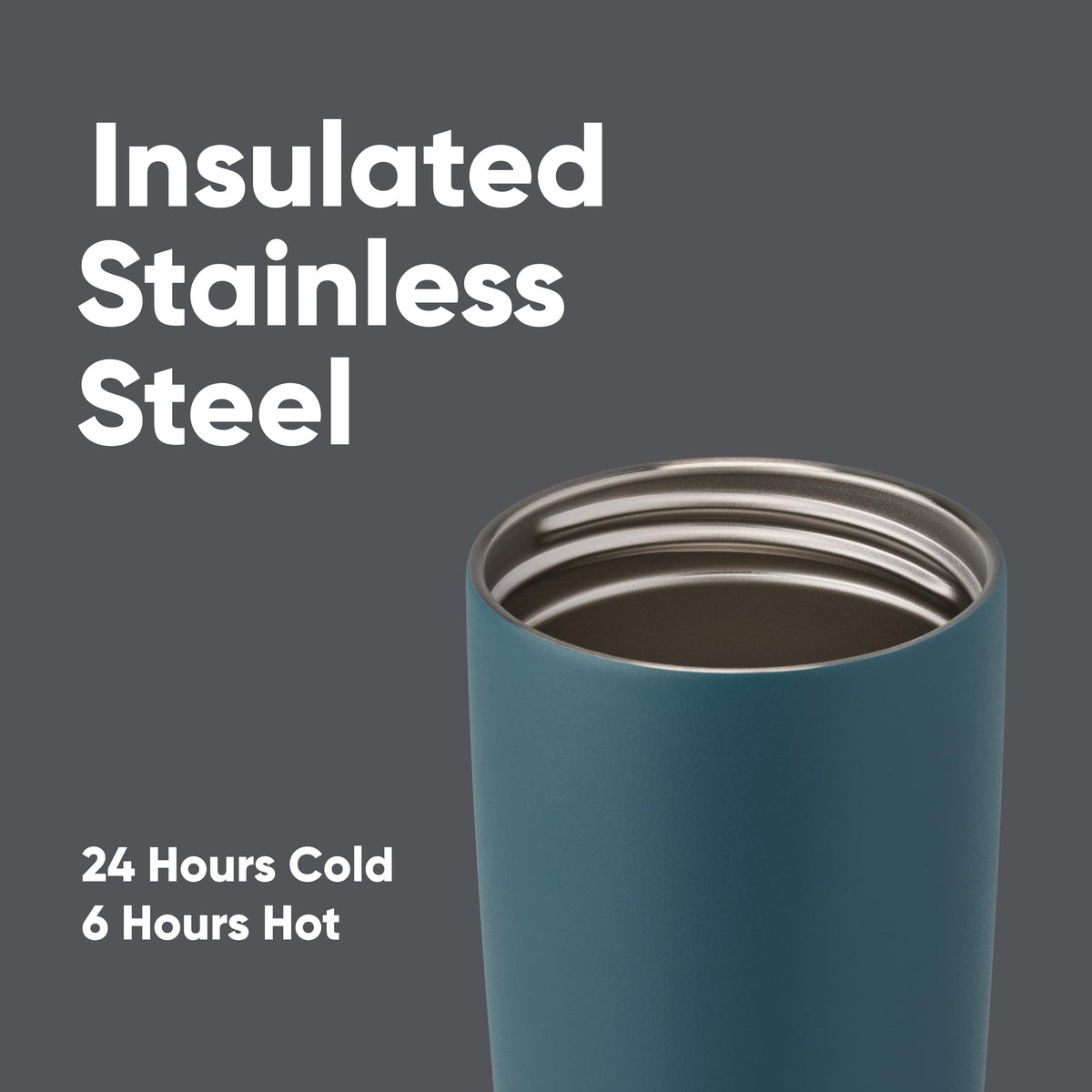 20 oz Insulated Stainless Steel Coffee Tumbler L599896