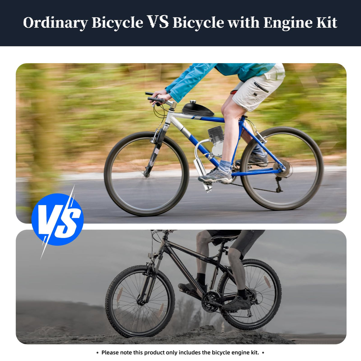 2-Stroke 100CC Bicycle Engine Kit N336