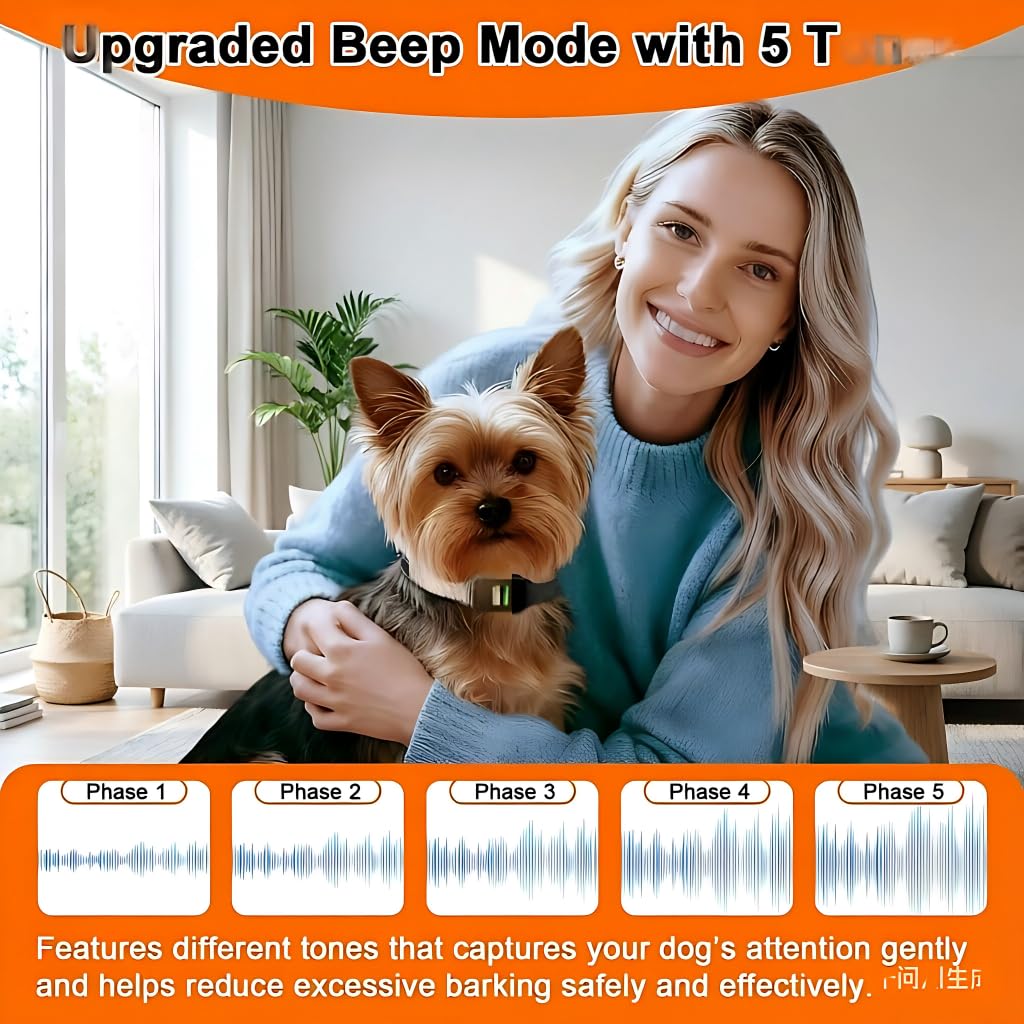 2 Pack Small Anti Barking Training Collar K329459