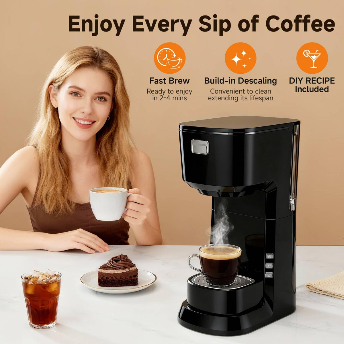 Single Serve Coffee Maker O7945