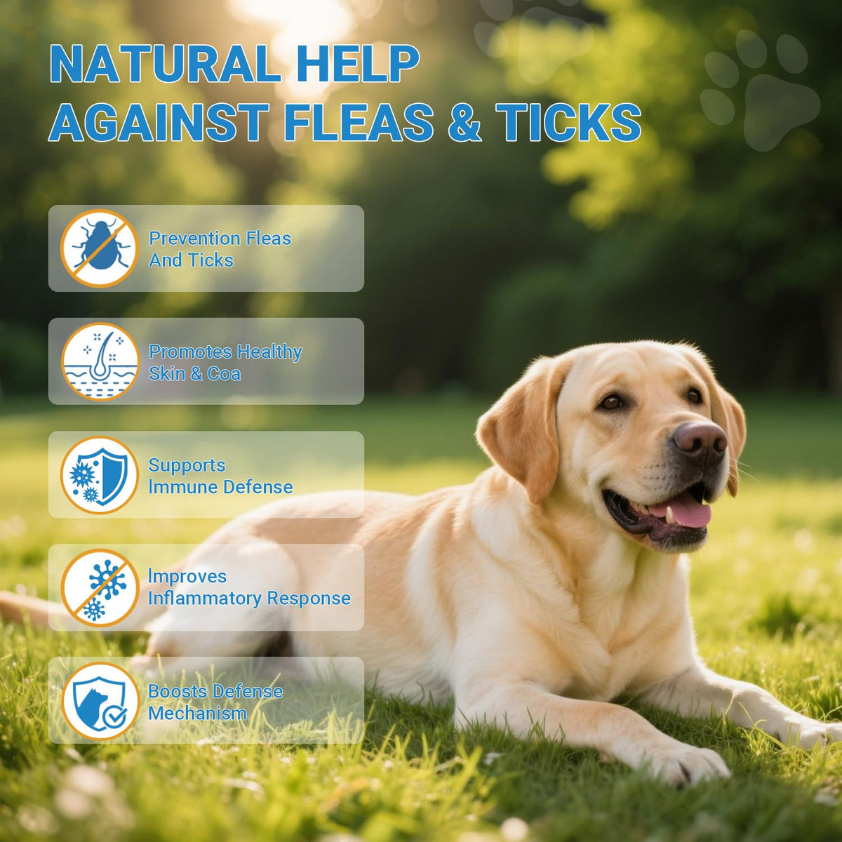 Flea and Tick Prevention for Dogs 200 Soft Chews Chicken Flavor N435