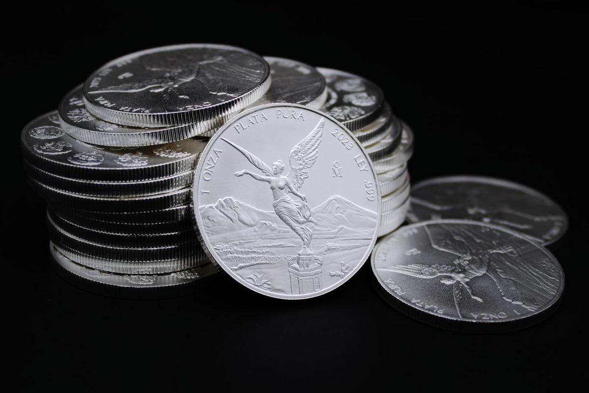 1 oz Mexican Silver Libertad BU W827