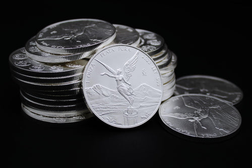 1 oz Mexican Silver Libertad BU W827