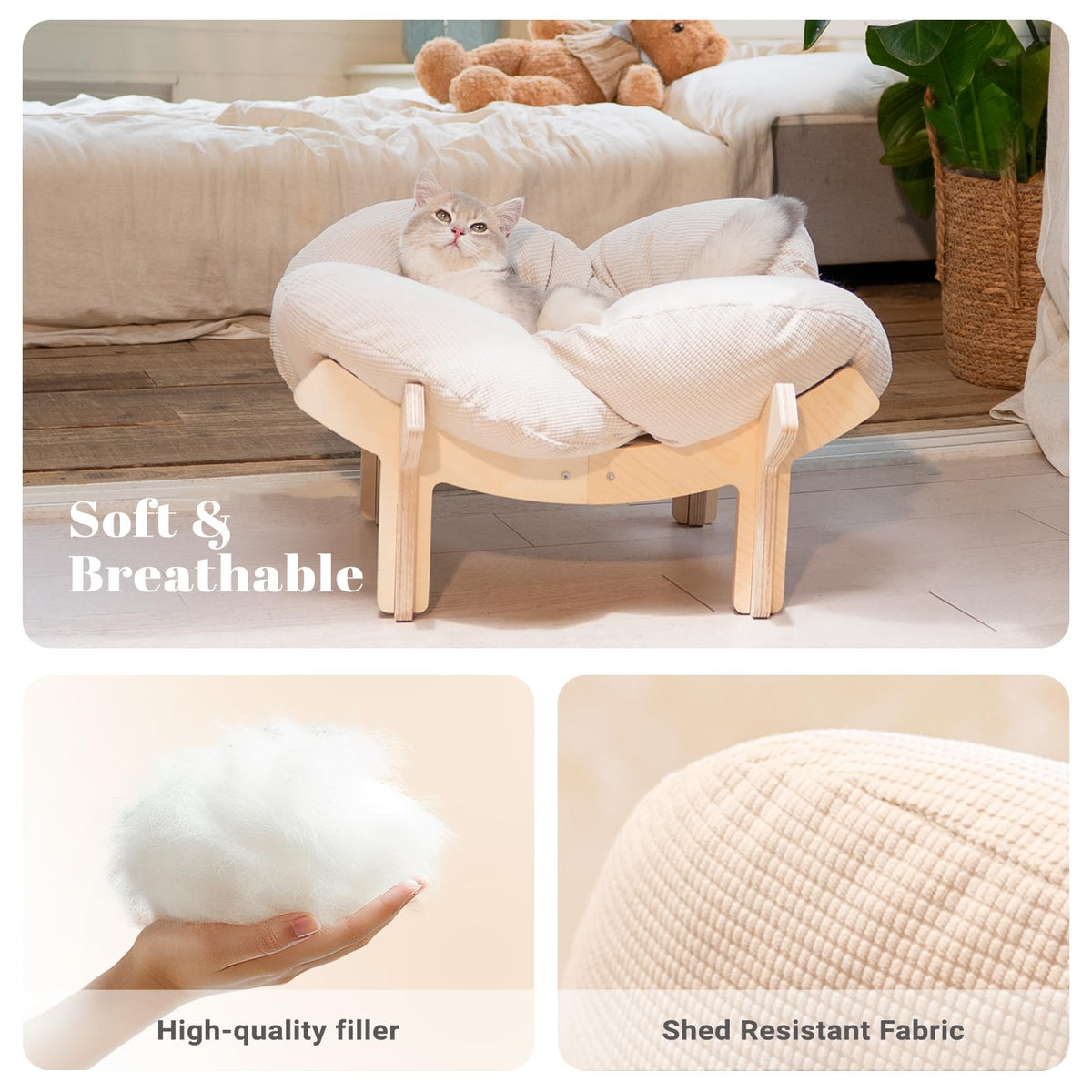 Elevated Cat Bed V3981
