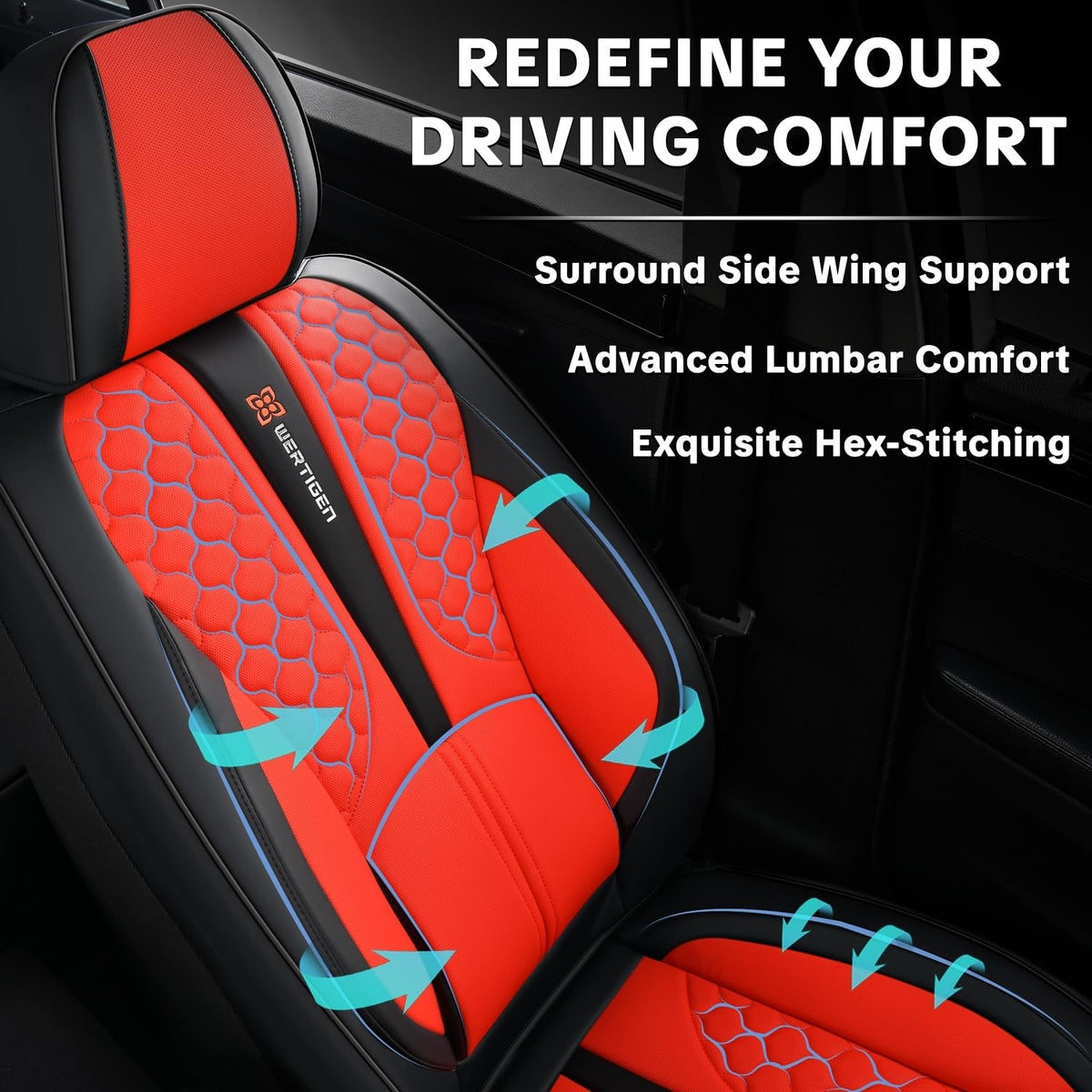 Universal Car Seat Covers Full Set 5 Seats R218