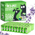 Lavender Scented Dog Poop Bags 1080 Count D33178
