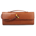 Woven Snake Print Crossbody Shoulder Bag P6733
