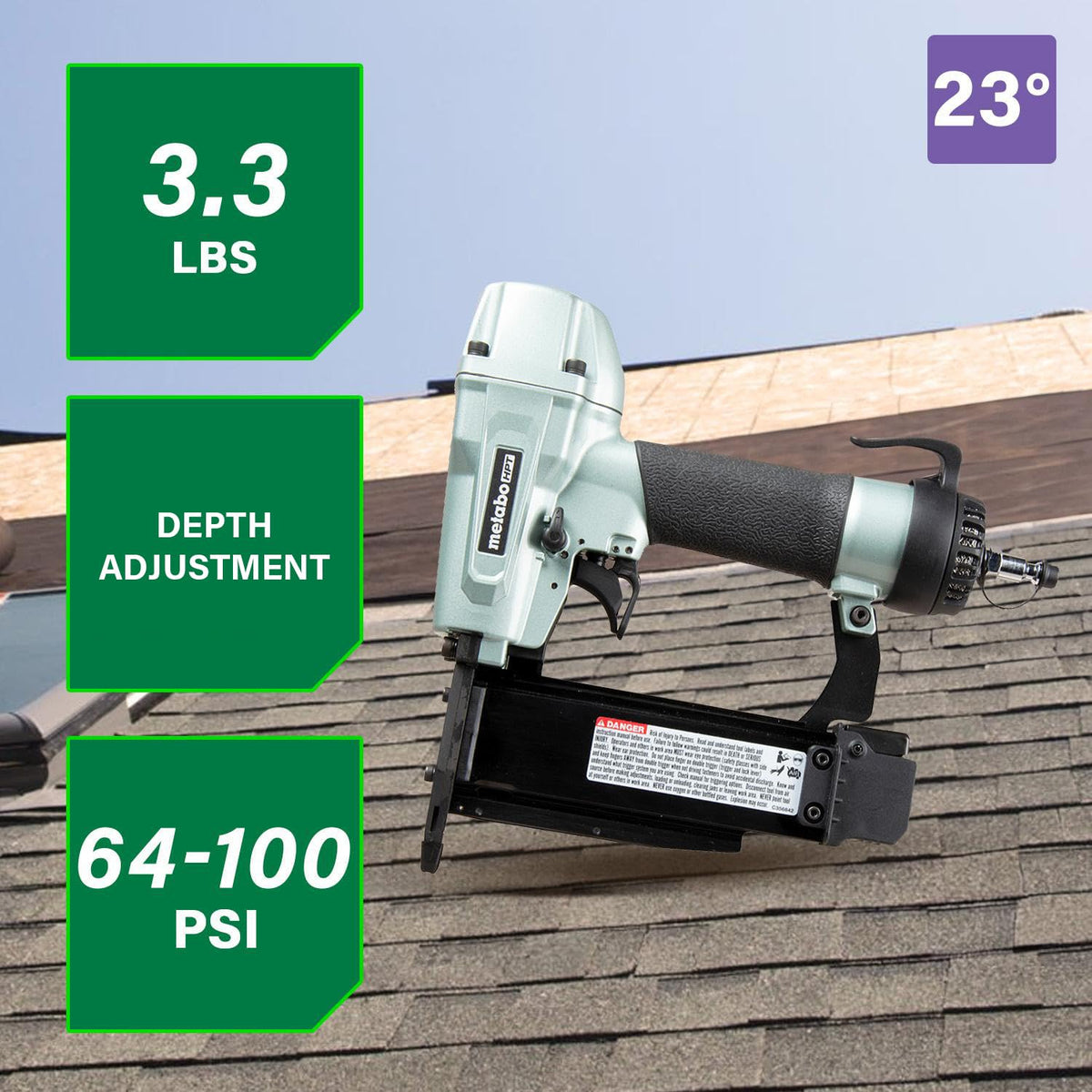 23 Gauge Pin Nailer Kit U702822
