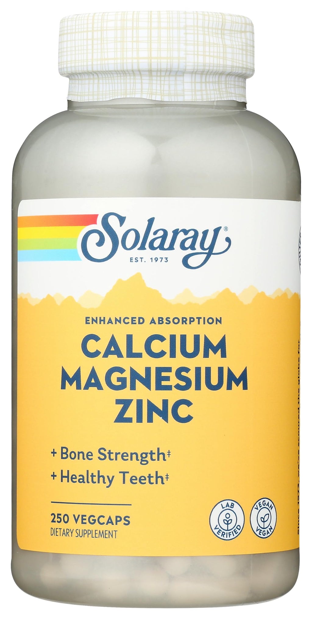 Calcium Magnesium Zinc Capsules 250 Count P31784