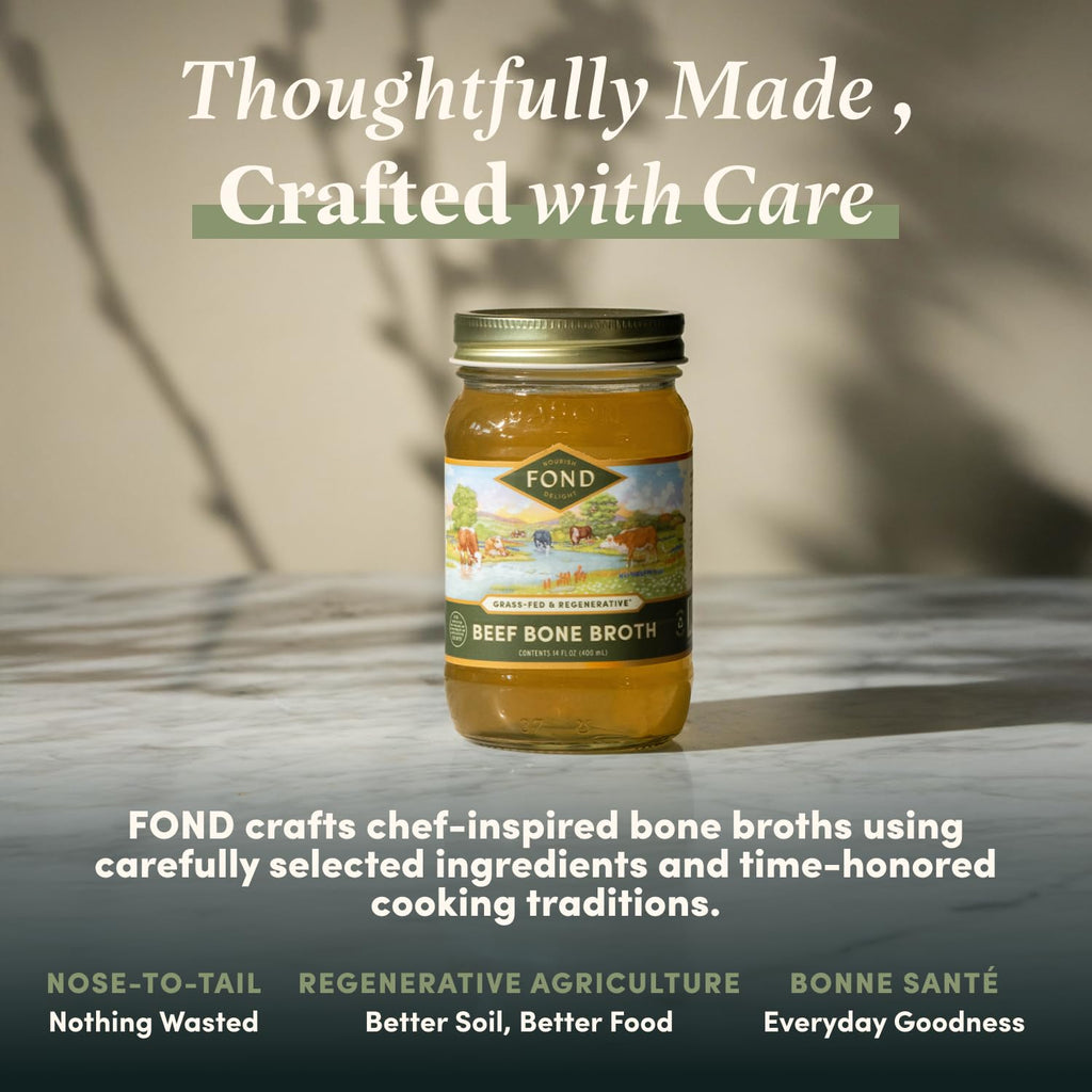 100% Grass-Fed Beef Bone Broth 4-Pack M671